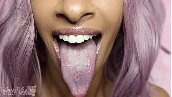 Longue Long Tongue Lips Mouth Fetish Lollipop Sucking total Tube populer