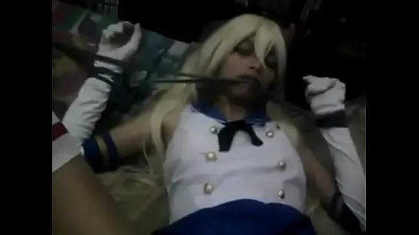 Quente Sexo amador com Shimakaze Cosplay tubo total