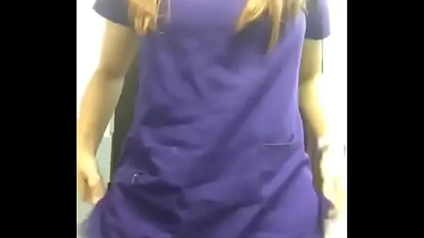 Hot Nurse records herself while pleasuring herself Tubo totale