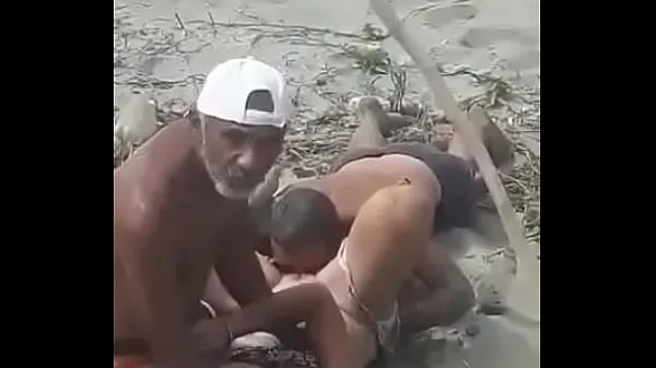 Hot Caught on the beach total Tube