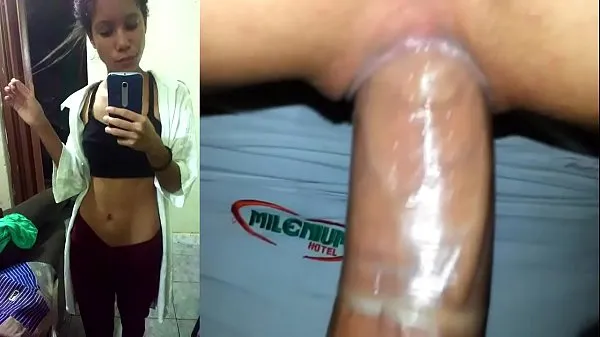 Chaud Petite ébène / latina maigre ... 18ans ... QUEEFING et FARTING Tube total