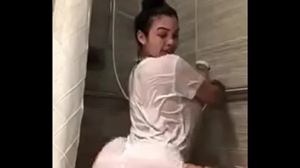 ยอดนิยม Sexy Latina Shaking Her Buns In The Bathtub Tube ทั้งหมด