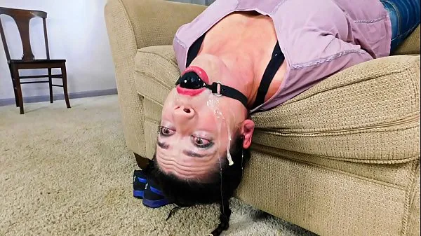 Hot Mom's Penis Gag Challenge total Tube