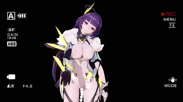 Hot MMD Raiden Mei Sexy Tights And Pussy Beads total Tube