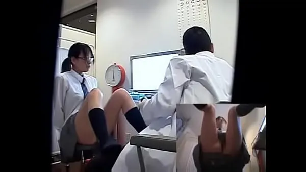 Vroča Japanese School Physical Exam skupna cev