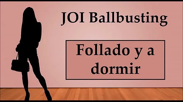 Vroča In Spanish) JOI Ballbusting Anal and with a dildo skupna cev