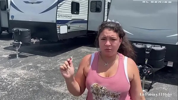 Hot Colombian babe gives pussy ass down payment for RV. La Paisa total Tube