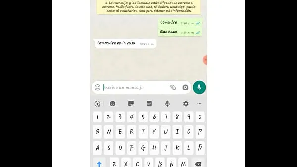 WhatsApp con mi comadre mientras su marido no está en casa ..me muestra su culito total Tube populer