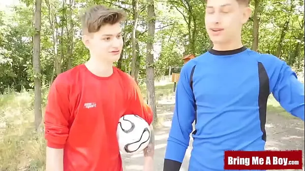 Горячая BRINGMEABOY Twinks Danny Rose и Curtis Cameron без презерватива общая трубка