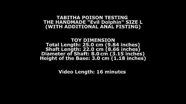 گرم Tabitha Poison Testing The Handmade Dolphin Size L (With Additional Anal Fisting) TWT102 کل ٹیوب