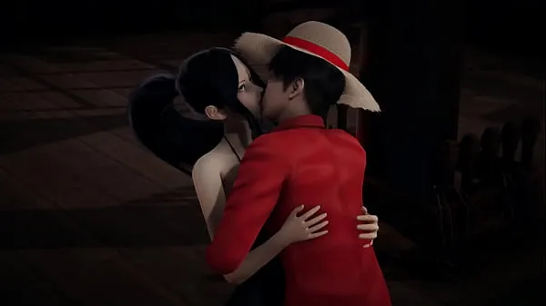 Caliente One piece Luffy x Nico Robin [Video completo] 9m tubo total