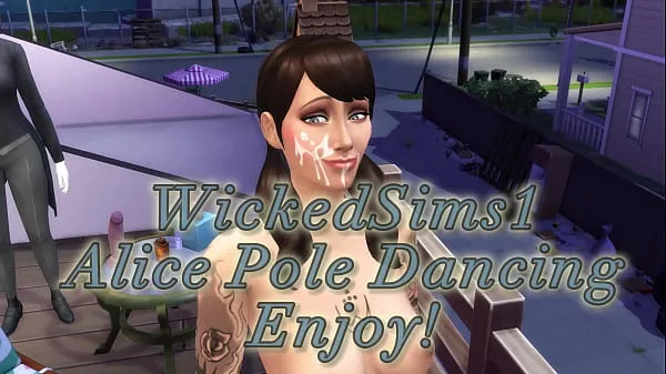 Heiße Sims 4 – Alice probiert Pole Dance ausGesamtröhre