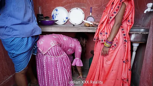 Indian step Family in Kitchen XXX in hindi إجمالي الأنبوبة الساخنة