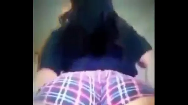 Hot Thick white girl twerking totalt rør